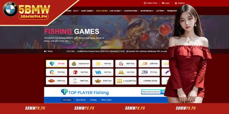 Barilan ng Isda 5BMW – Pinakamahusay na Arcade Fishing Game 2025