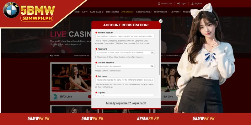 Magrehistro sa 5BMW – Gabay sa Mabilis na Paggawa ng Account 2025