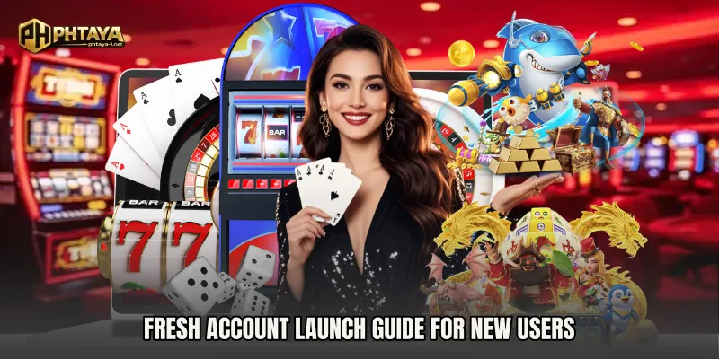 Fresh account launch guide for new users