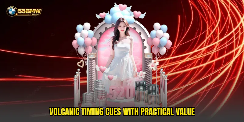 Volcanic timing cues with practical value
